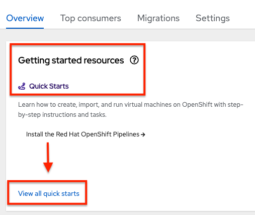 create quickstarts413