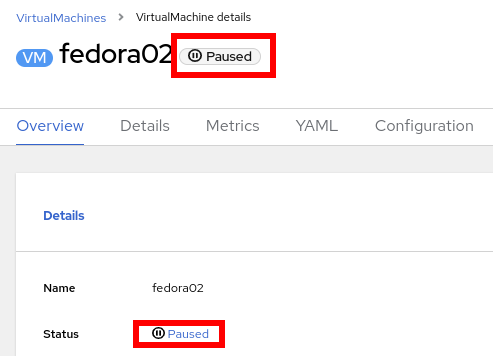 33 VM Actions Paused